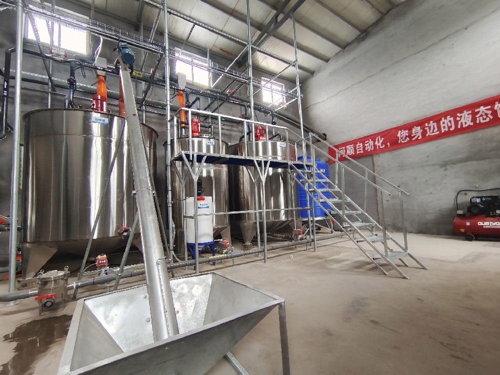 山东莱芜黑猪液态发酵饲喂系统